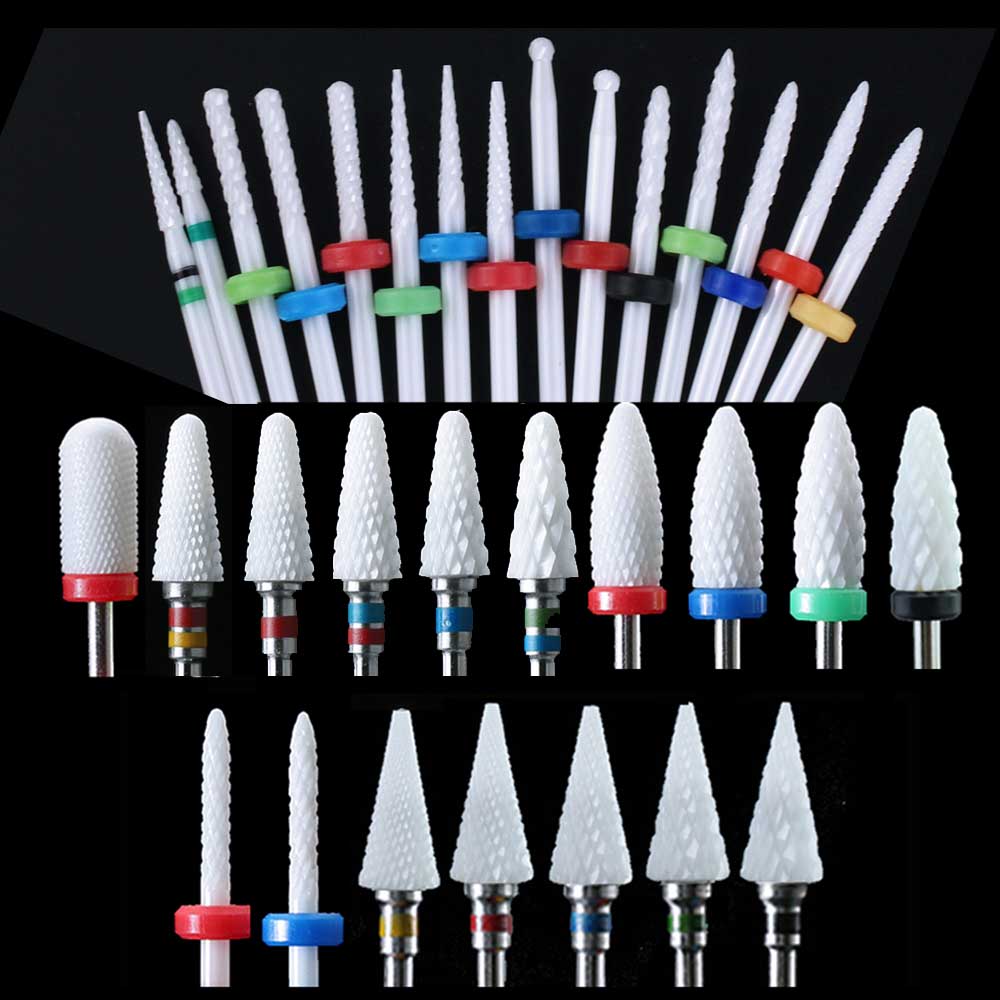 Nail Drill Machine - Broca de cerámica para uñas, fresa