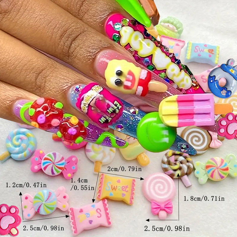 30 Uds. De bonitos dibujos ani - Nail Art Valentines Day reseña y precio