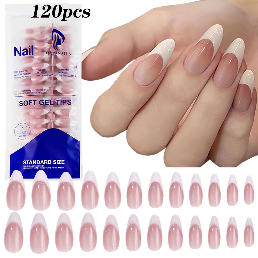 120 Uds. De uñas postizas fran - Nail Art Pink reseña y precio