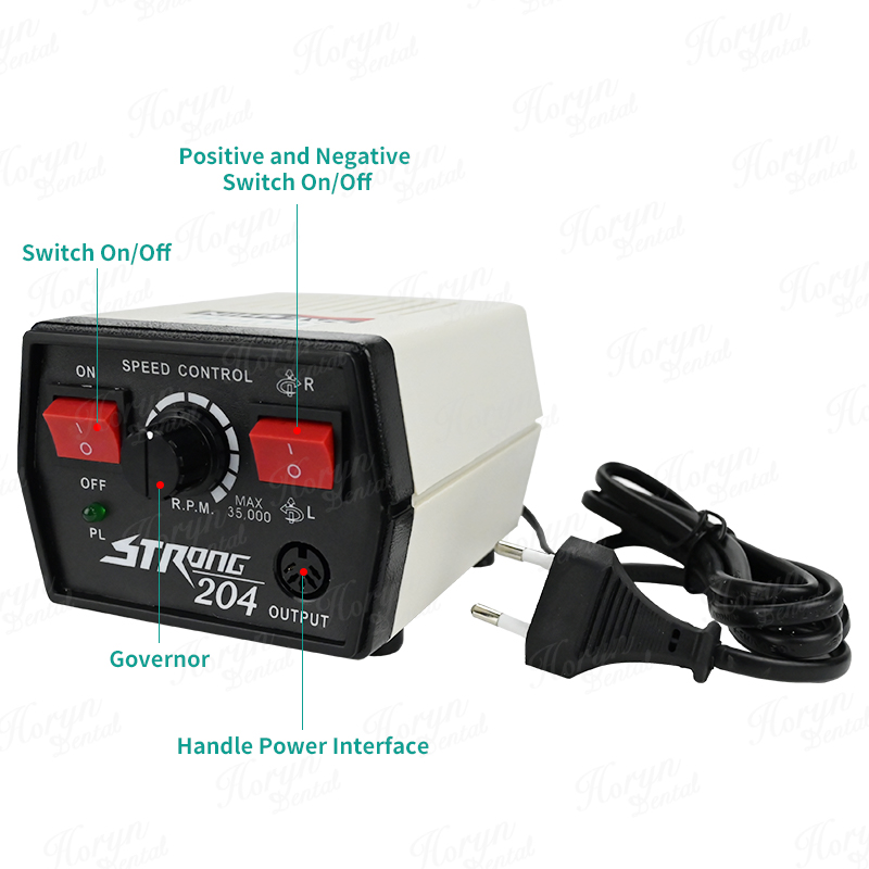 65W fuerte 204 Micro Motor elé - Nail Drill Machine reseña y precio