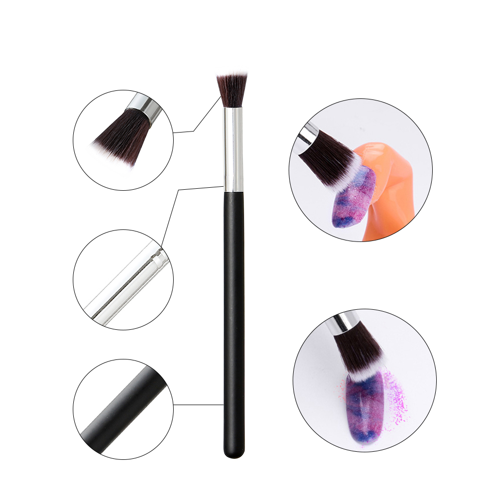 BNG-cepillo suave para inmersi - Nail Art Ombre reseña y precio