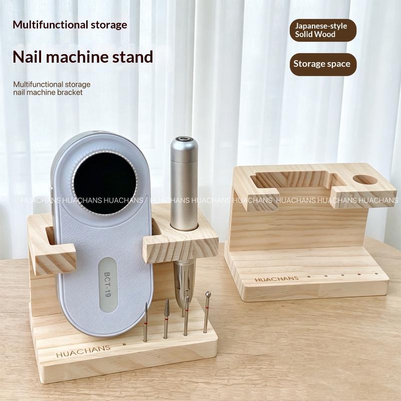 1 unidad Soporte de madera par - Nail Drill Machine reseña y precio