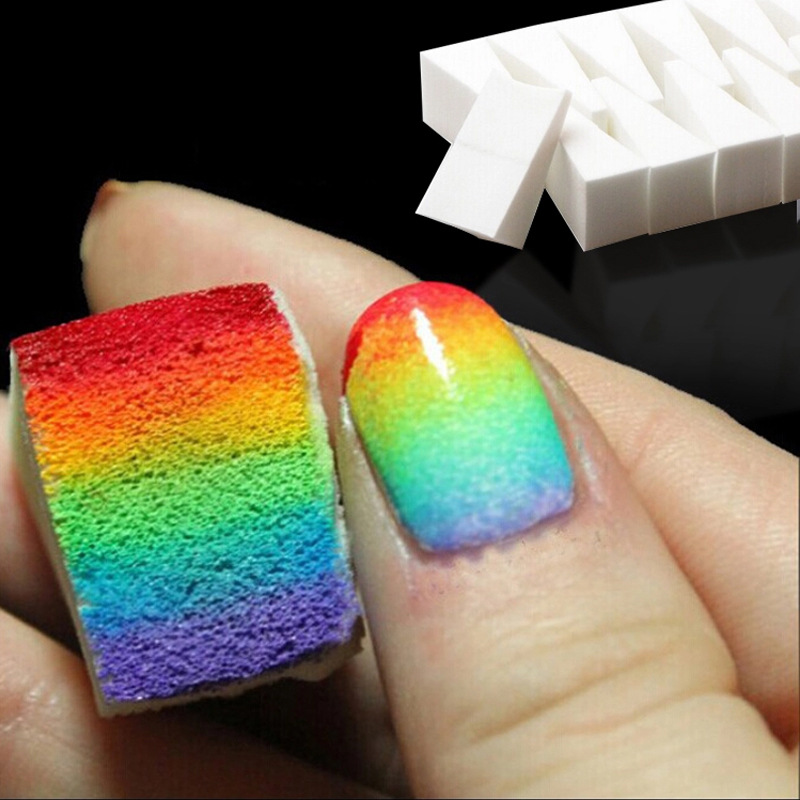 50/20 unidades de esponjas bla - Nail Art Ombre reseña y precio