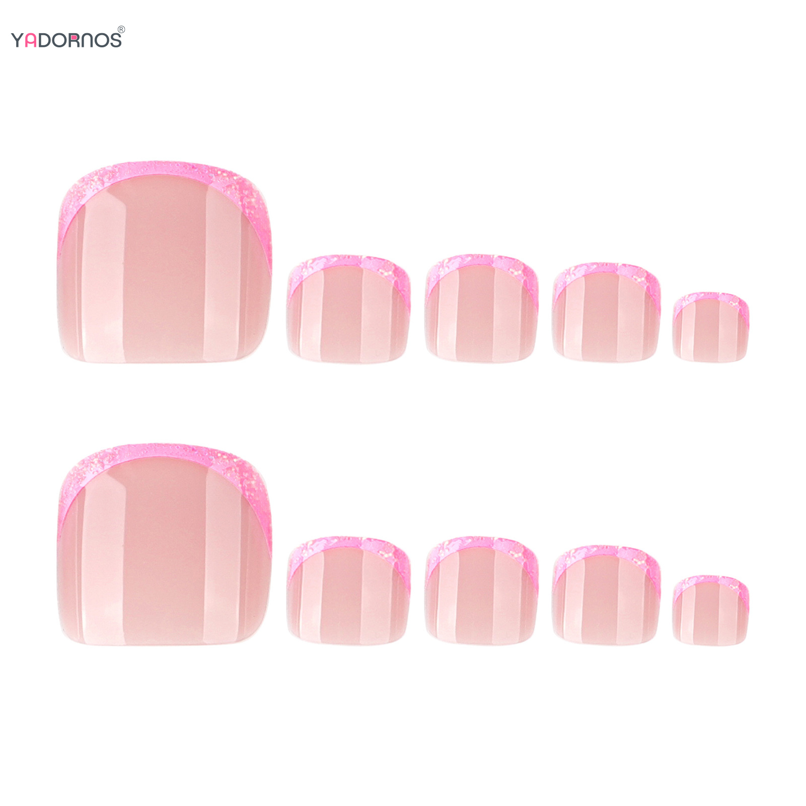 Uñas postizas con puntas franc - Nail Art Press On reseña y precio
