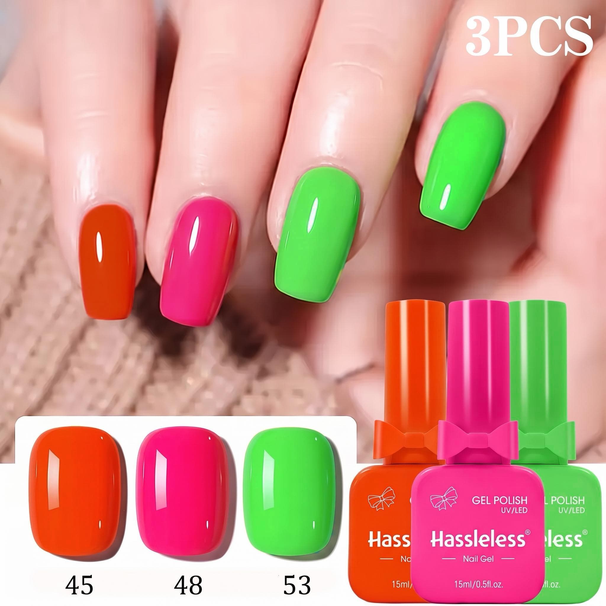 Set de esmaltes de uñas en gel - Nail Art Orange reseña y precio
